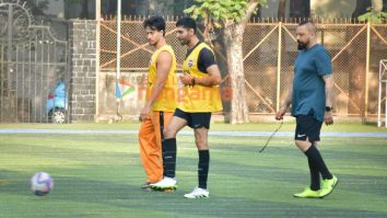 Photos: Kartik Aaryan, Abhishek Bachchan, Tiger Shroff and others snapped at all-star FC football match in Juhu