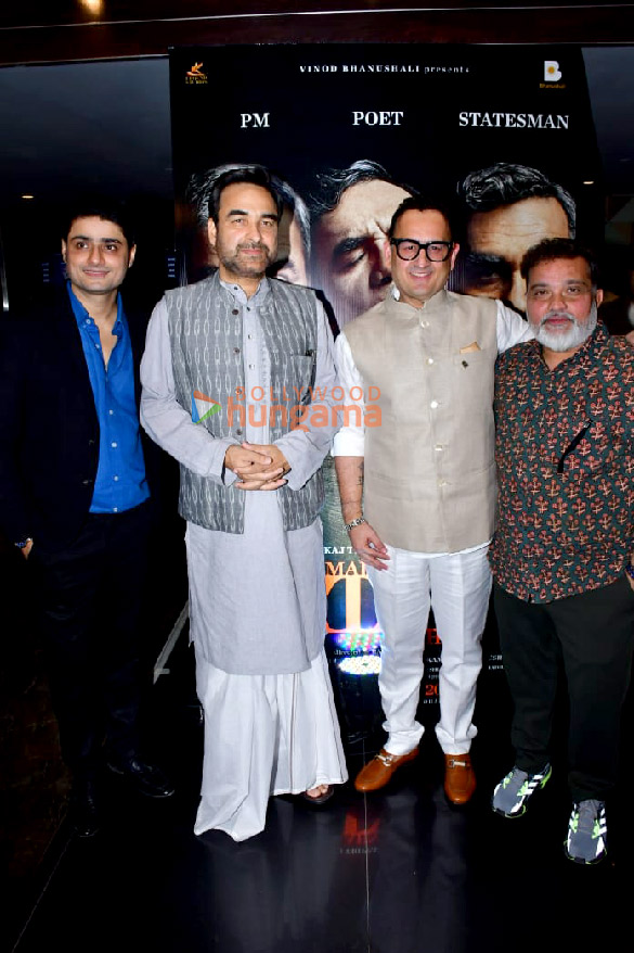 photos pankaj tripathi sandeep singh vinod bhanushali and others snapped at the trailer launch of main atal hoon 6
