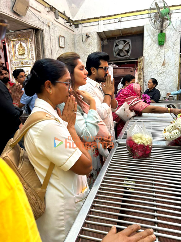 photos ram charan upasana and their daughter klin kaara seek blessings at mahalaxmi temple 4