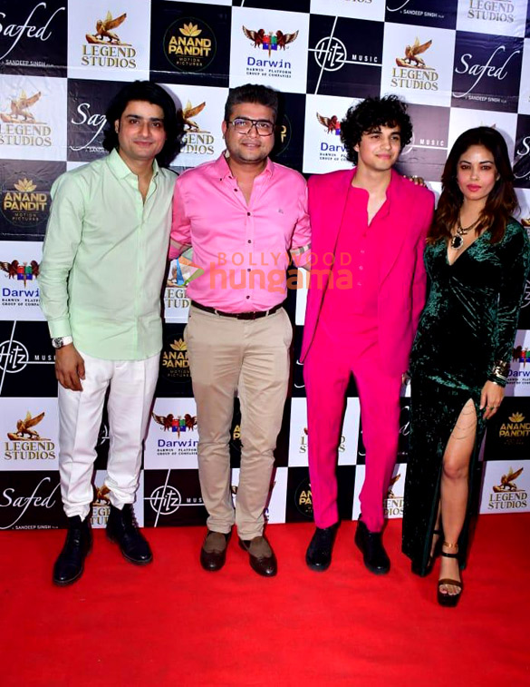 photos sandeep singh abhay verma meera chopra and others grace the special screening of safed 5