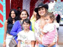 Photos: Shriya Saran, Fardeen Khan and others attend Hamley Wonder Land event with their kids at Jio Garden, BKC