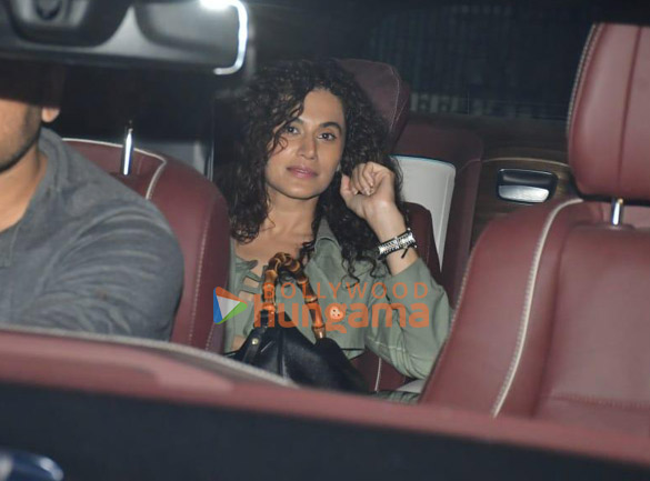 Photos: Taapsee Pannu, Bhushan Kumar and others grace the special screening of Dunki at YRF Studios | Parties & Events