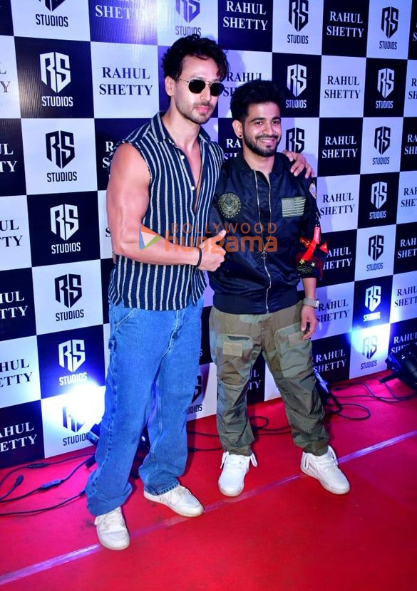 photos tiger shroff mouni roy and others snapped at launch of rahul shettys studio 9