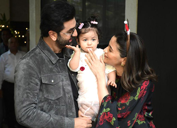 Ranbir Kapoor and Alia Bhatt share precious moments; finally unveil daughter Raha’s adorable face!