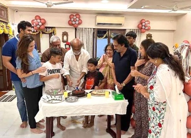 Rajinikanth Celebrates His 73rd Birthday With His Family Including His ...