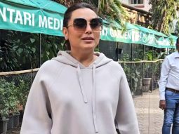 Rani Mukerji steps out in the city sporting a hoodie