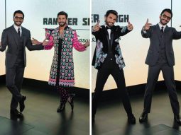 Ranveer Singh meets 2 wax statues of himself at London’s Madame Tussauds; calls it, “An unforgettable moment”