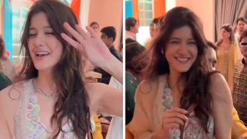 Shanaya Kapoor sets the dance floor ablaze at recent wedding celebration; watch
