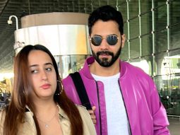 So Adorable! Varun Dhawan & Natasha Dalal get clicked together at the airport