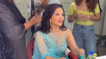 What happens in the makeup room, stays in the makeup room! Sunny Leone