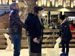 Aditya Roy Kapur and Ananya Panday are spending time ice skating in London
