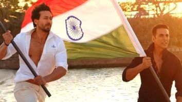 Akshay Kumar and Tiger Shroff share patriotic vibes from the sets of Bade Miyan Chote Miyan