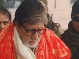 Amitabh Bachchan & Abhishek Bachchan get clicked at Ayodhya airport