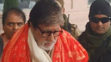 Amitabh Bachchan & Abhishek Bachchan get clicked at Ayodhya airport