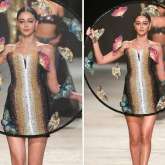 Ananya Panday dons mini black dress with butterfly embroidered giant prop at Paris Haute Couture Week 2024 debut for designer Rahul Mishra, watch