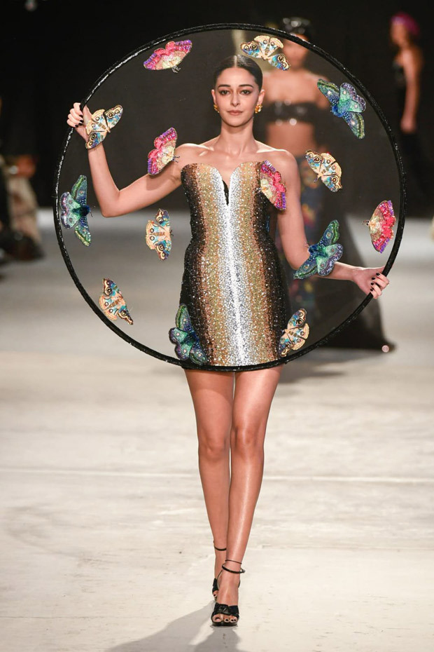 Ananya Panday dons mini black dress with butterfly embroidered giant prop at Paris Haute Couture Week 2024 debut for designer Rahul Mishra, watch Ananya Panday dons mini black dress with butterfly embroidered giant prop at Paris Haute Couture Week 2024 debut for designer Rahul Mishra, watch