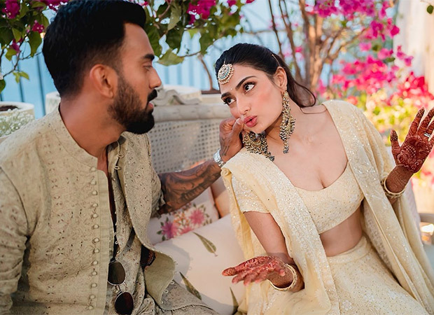 Athiya Shetty and KL Rahul share UNSEEN moments from their wedding festivities on their first anniversary