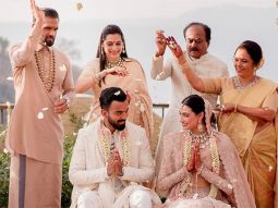 Suniel Shetty wishes first wedding anniversary to Athiya Shetty and KL Rahul