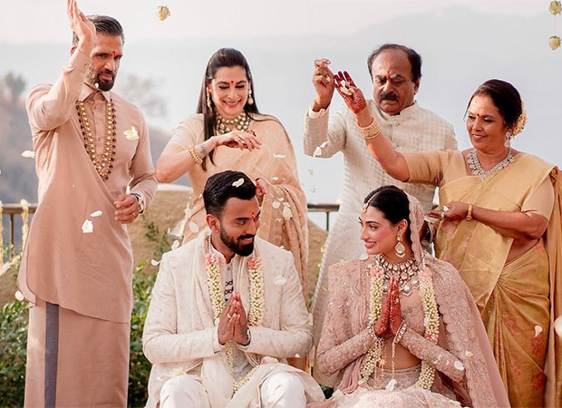 Suniel Shetty wishes first wedding anniversary to Athiya Shetty and KL Rahul