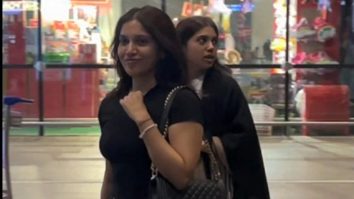 Bhumi Pednekar wishes a happy new year to paps at the airport