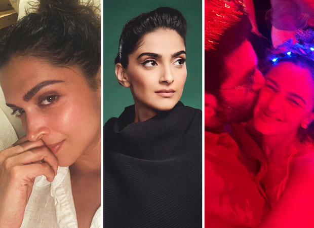 Deepika Padukone calls day 1 “magical”, Sonam Kapoor reflects on struggles of 2023, Ranbir Kapoor plants a kiss on Alia Bhatt’s cheek; here’s how Bollywood rings in 2024