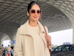 Boss lady is here! Manushi Chhillar smiles for paps at the airport