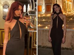 Dua Lipa dazzles in a black gown, ringing in the New Year with style and family in Jaipur, India