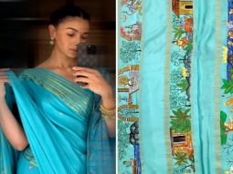 EXCLUSIVE: 100 hours, 3 days, hand-painted depiction of Ramayana – Alia Bhatt dons custom Mysore silk saree for Ayodhya’s Ram Mandir Consecration – Stylist Ami Patel describes intricate details