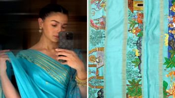EXCLUSIVE: 100 hours, 3 days, hand-painted depiction of Ramayana – Alia Bhatt dons custom Mysore silk saree for Ayodhya’s Ram Mandir Consecration – Stylist Ami Patel describes intricate details