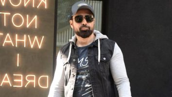 Emraan Hashmi waves at paps as he gets clicked in a sporty outfit