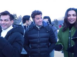 Fighter: Hrithik Roshan ‘freezes’ in chilly Kashmir, amazed by Deepika Padukone braving cold during ‘Heer Aasmani’ shoot, watch video