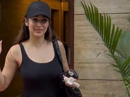 Gym babe Malaika Arora in all black as she gets clicked
