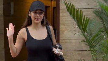 Gym babe Malaika Arora in all black as she gets clicked
