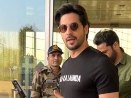 Handsome Hunk! Sidharth Malhotra in all black at the airport