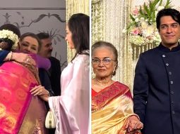 Ira Khan – Nupur Shikhare Reception: Rekha shares a long hug with Saira Banu, kisses Hema Malini; Asha Parekh meets Aamir Khan’s son Junaid Khan, videos go viral