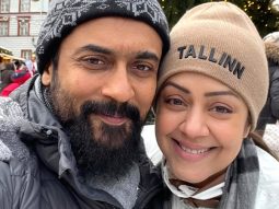 Jyothika shares glimpse of how her 2024 started and it was with a snowy vacation with husband Suriya