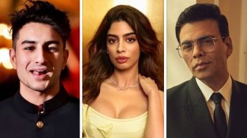 Ibrahim Ali Khan and Khushi Kapoor kick off rom-com journey with Karan Johar