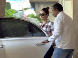 Kareena Kapoor Khan gets clicked by paps as she drives off in her car