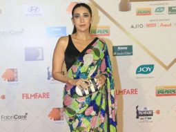 Karisma Kapoor looked stunning in a radiant Sabyasachi saree at the 2024 Filmfare Awards, creating a truly memorable fashion moment