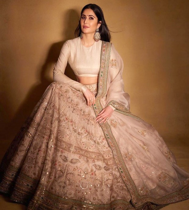 Katrina Kaif charms us all in regal Sabyasachi lehenga for Ira Khan and Nupur Shikhare's wedding reception