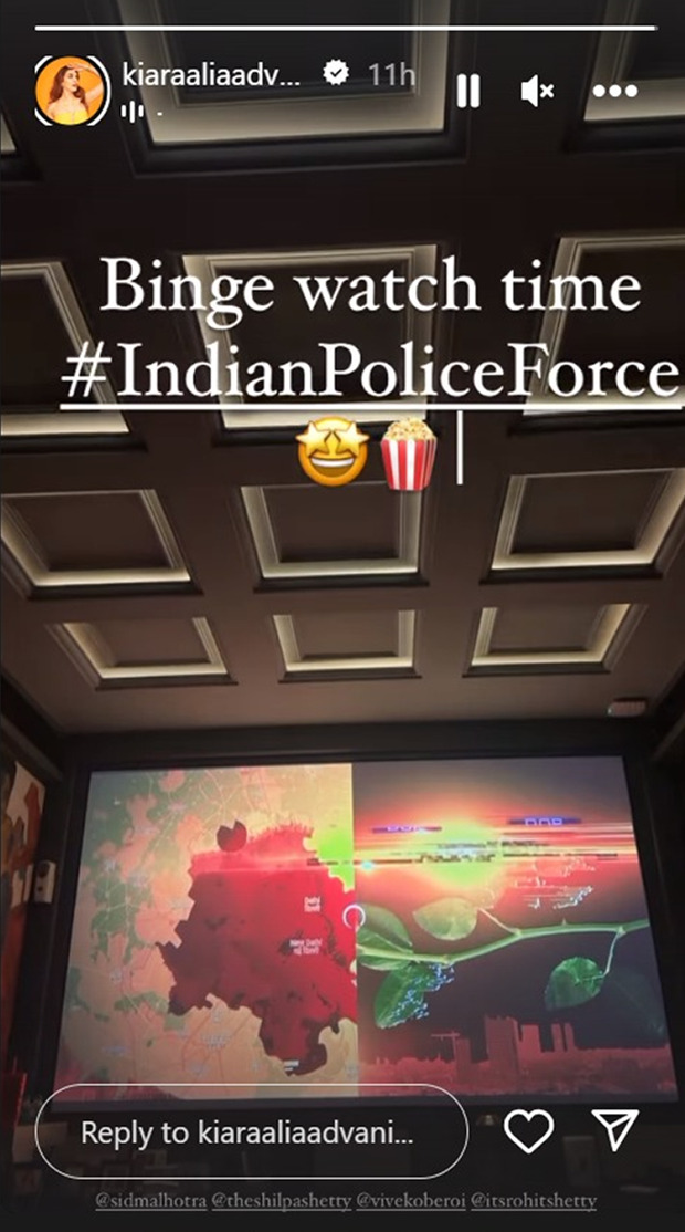 Indian Police Force: Kiara Advani binge watches Sidharth Malhotra's web debut