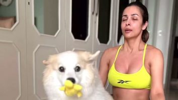 Malaika Arora has the cutest work out buddy ever!