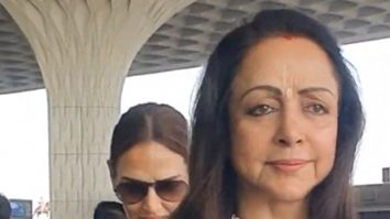 Mother-Daughter duo, Hema Malini & Esha Deol get clicked at the airport
