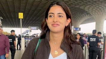 Navya Naveli Nanda smiles for paps as she gets clicked at the airport