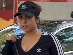 Neha Bhasin gets clicked for gym session in a sporty outfit