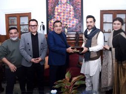Pankaj Tripathi engages in a conversation with Nitin Gadkari ahead of Main Atal Hoon release
