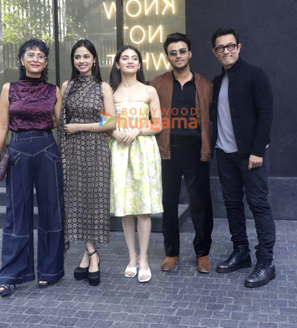 photos aamir khan and kiran rao snapped promoting laapataa ladies with the cast at excel entertainment office bandra 1