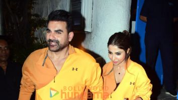 Photos: Arbaaz Khan snapped with wife Sshura Khan in Bandra