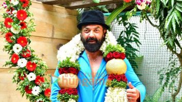 Photos: Bobby Deol celebrates his birthday with the media