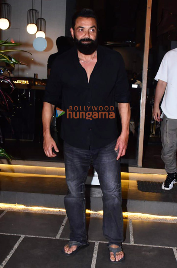 Photos: Bobby Deol snapped at Mizu in Bandra